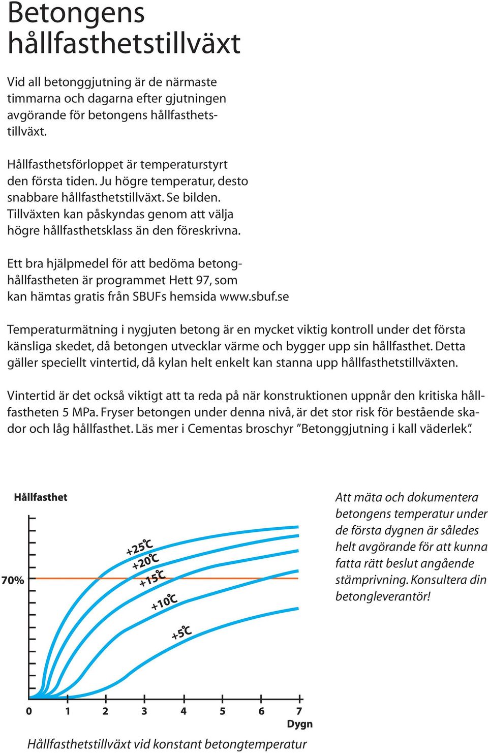 Tillväxten kan påskyndas genom att välja högre hållfasthetsklass än den föreskrivna.