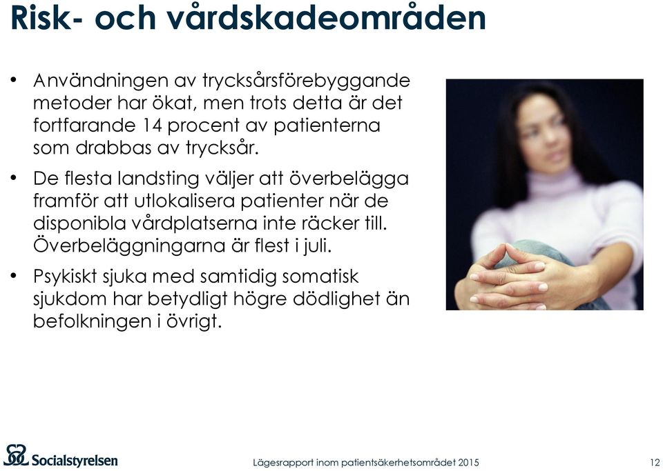 De flesta landsting väljer att överbelägga framför att utlokalisera patienter när de disponibla