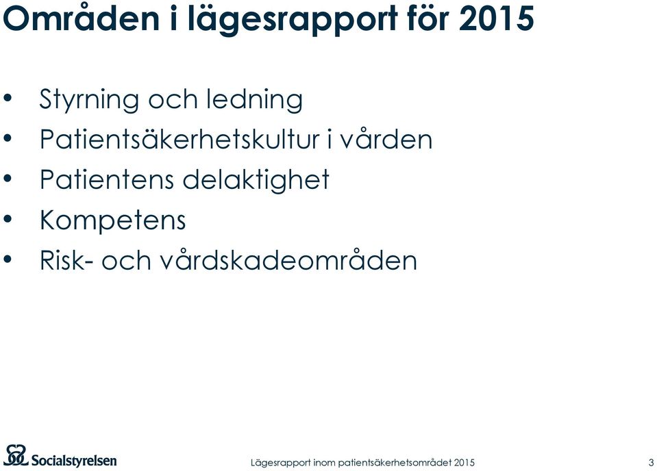 Patientsäkerhetskultur i vården