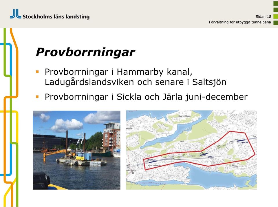 kanal, Ladugårdslandsviken och senare i