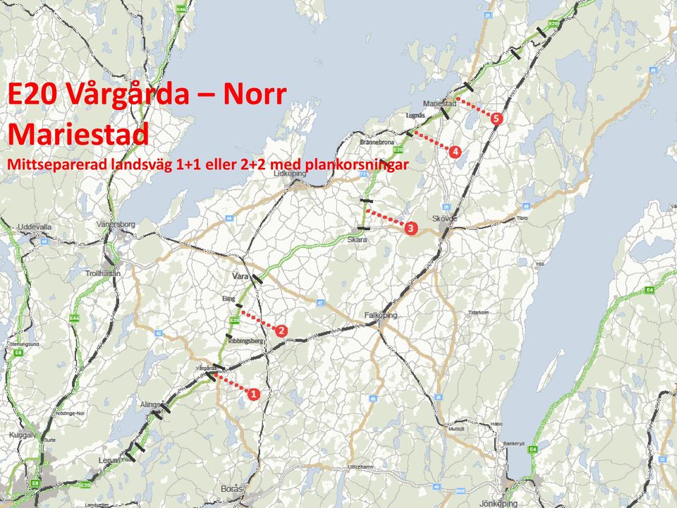 landsväg 1+1 eller 2+2