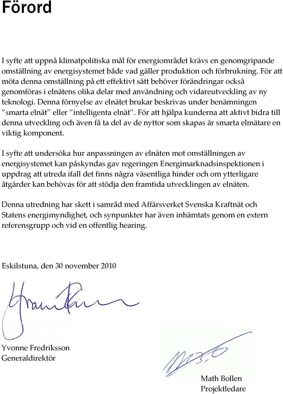 Denna förnyelse av elnätet brukar beskrivas under benämningen smarta elnät eller intelligenta elnät.
