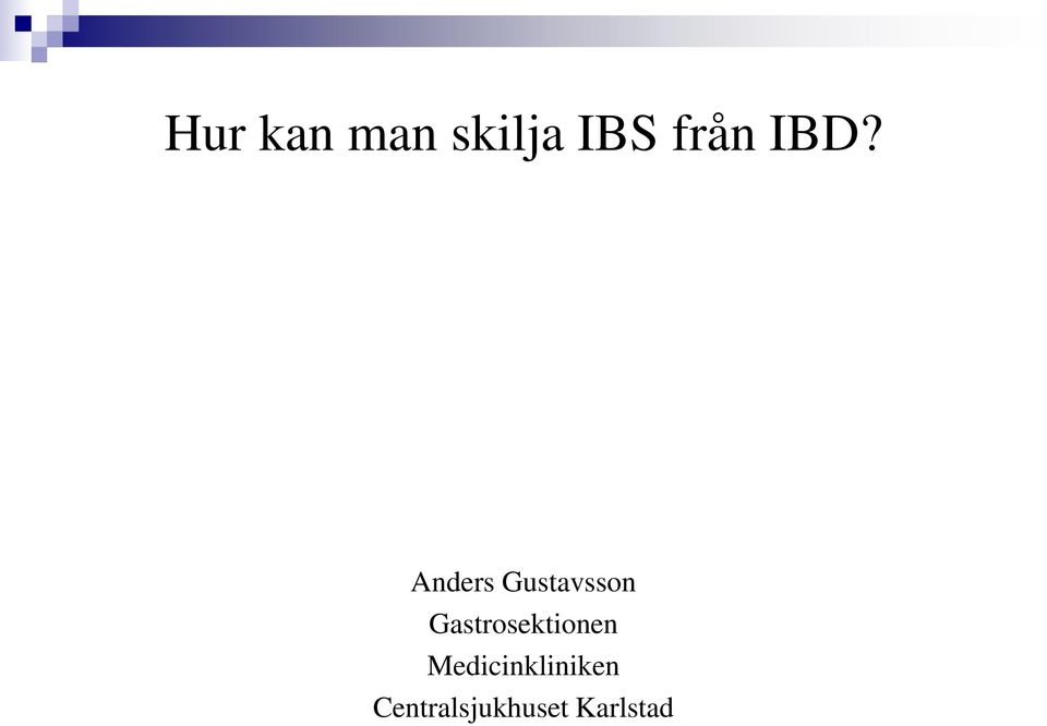Anders Gustavsson