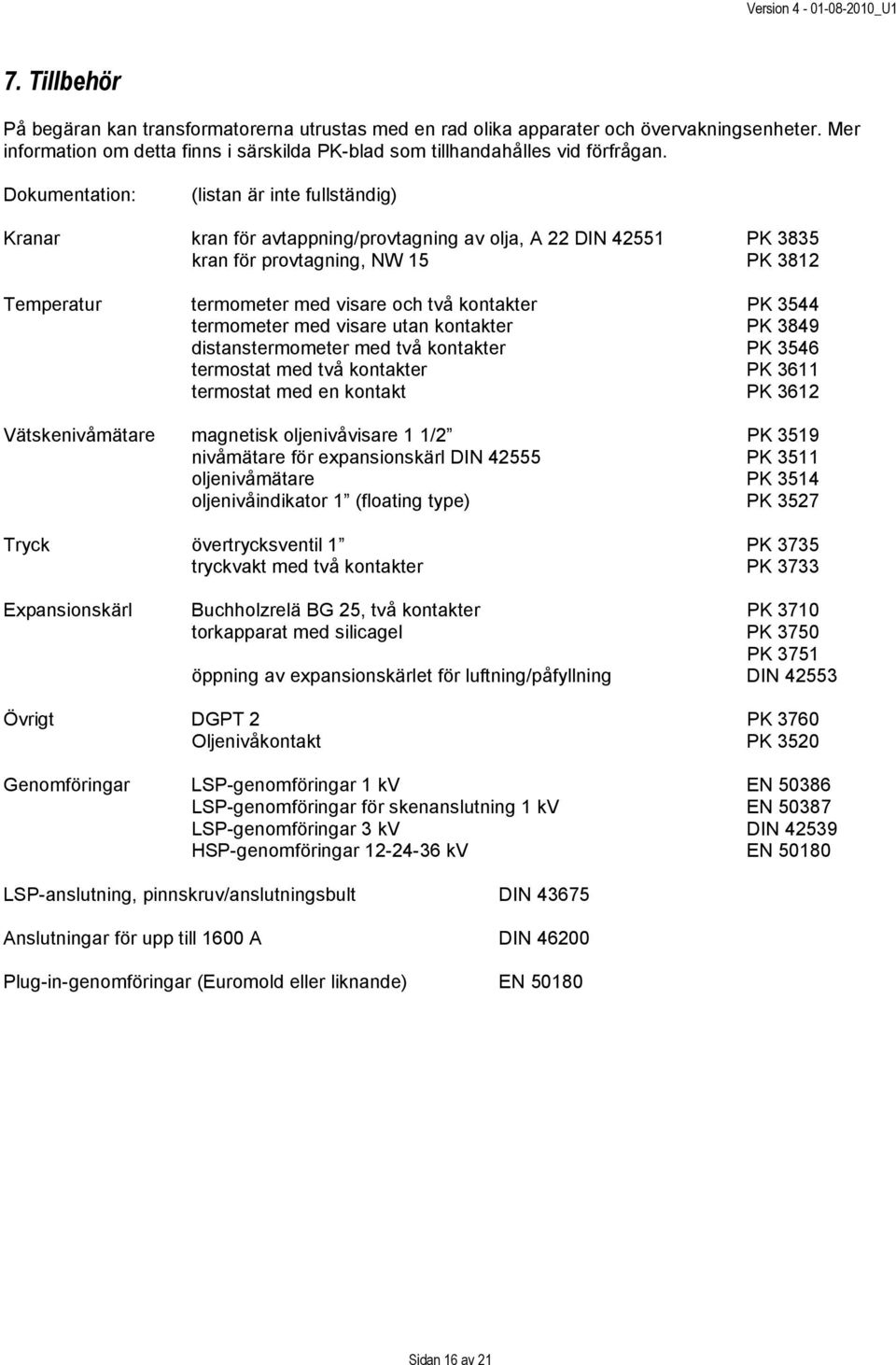 kontakter PK 3544 termometer med visare utan kontakter PK 3849 distanstermometer med två kontakter PK 3546 termostat med två kontakter PK 3611 termostat med en kontakt PK 3612 Vätskenivåmätare