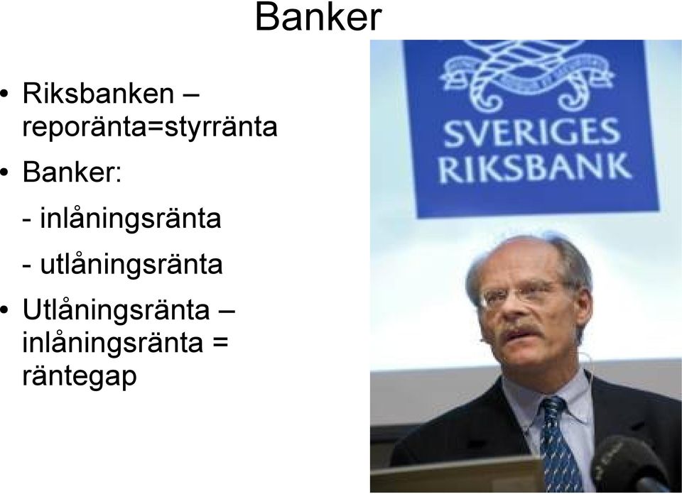 inlåningsränta -