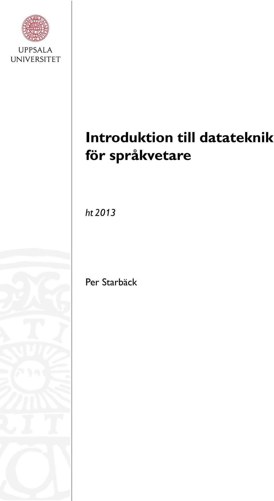 för språkvetare