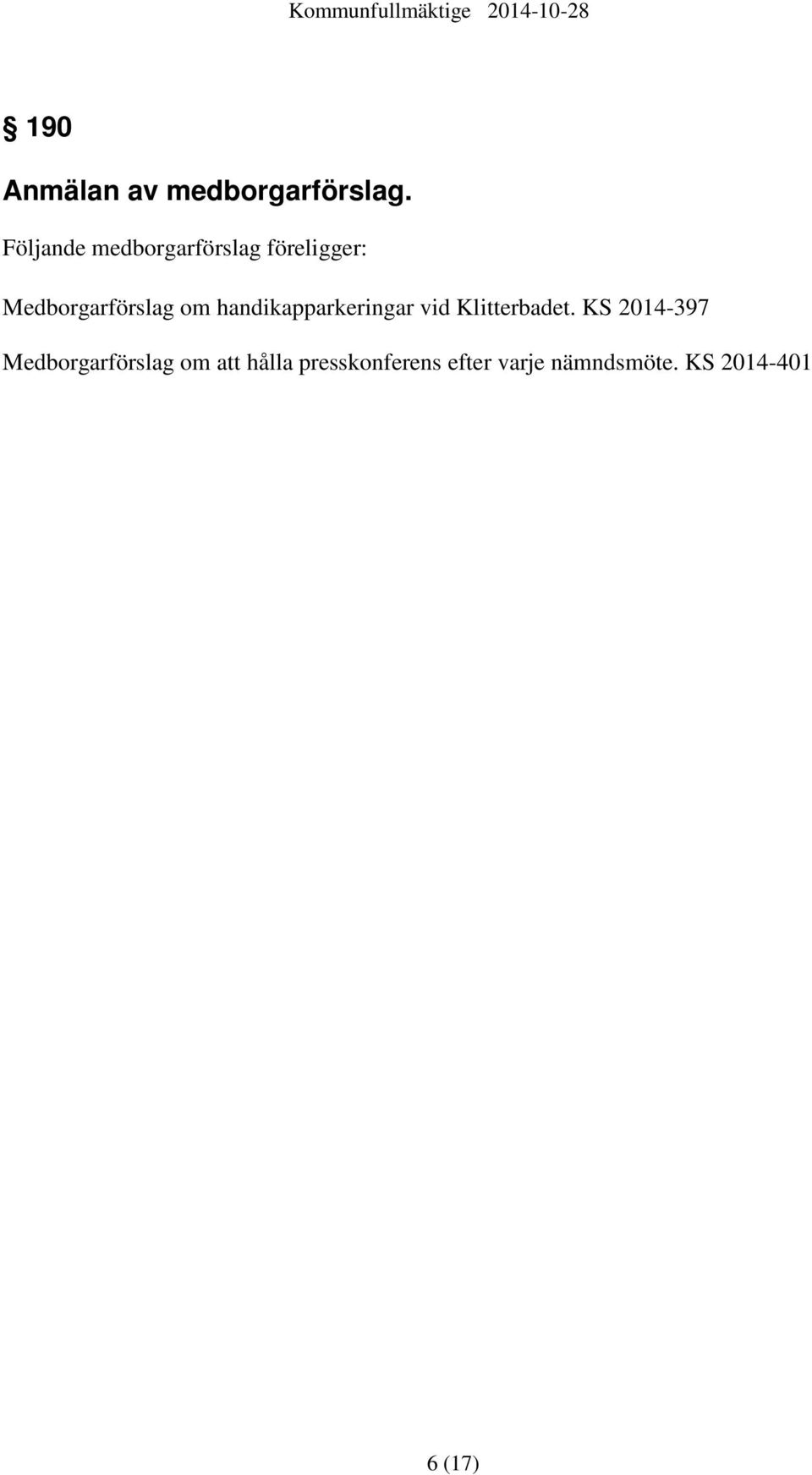 om handikapparkeringar vid Klitterbadet.