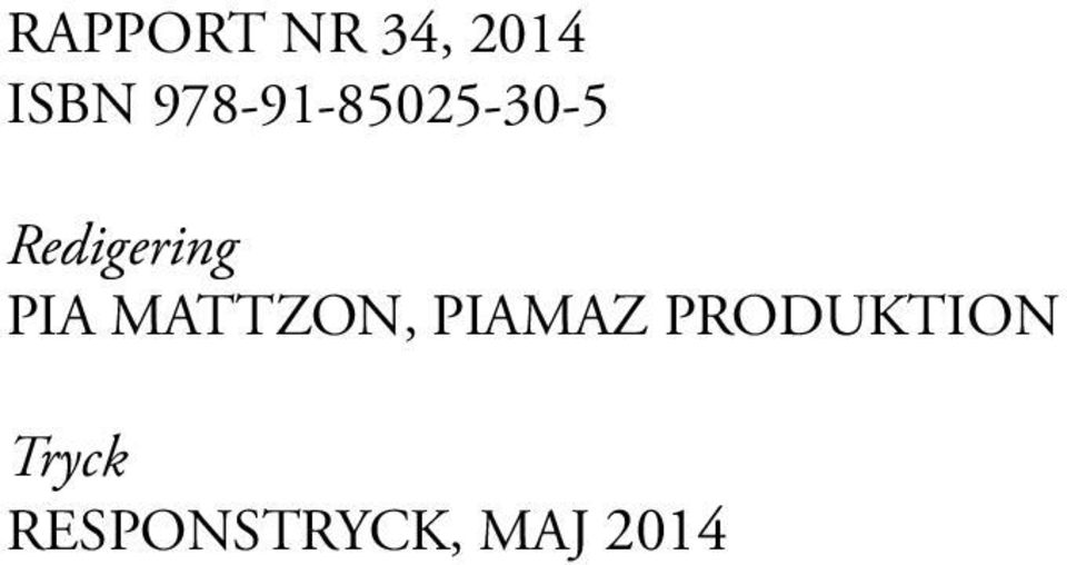 PIA MATTZON, PIAMAZ