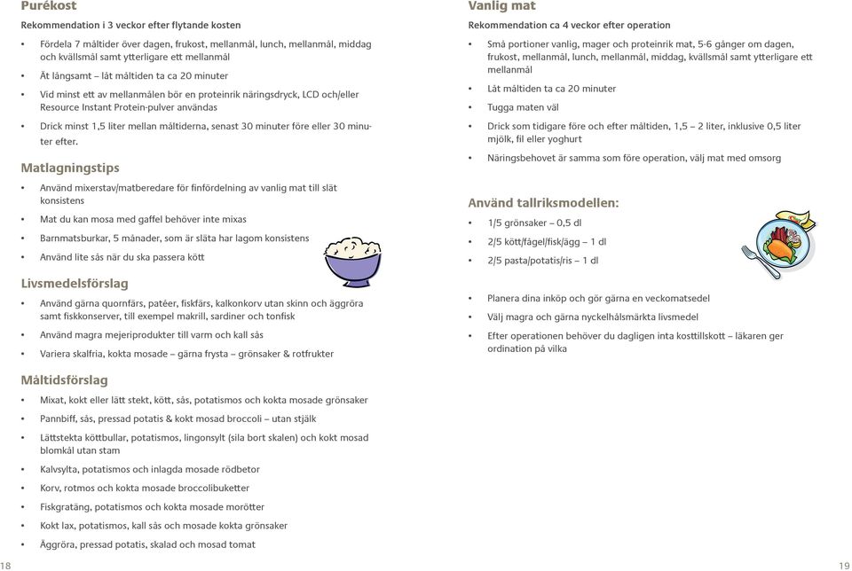 minuter före eller 30 minuter efter.