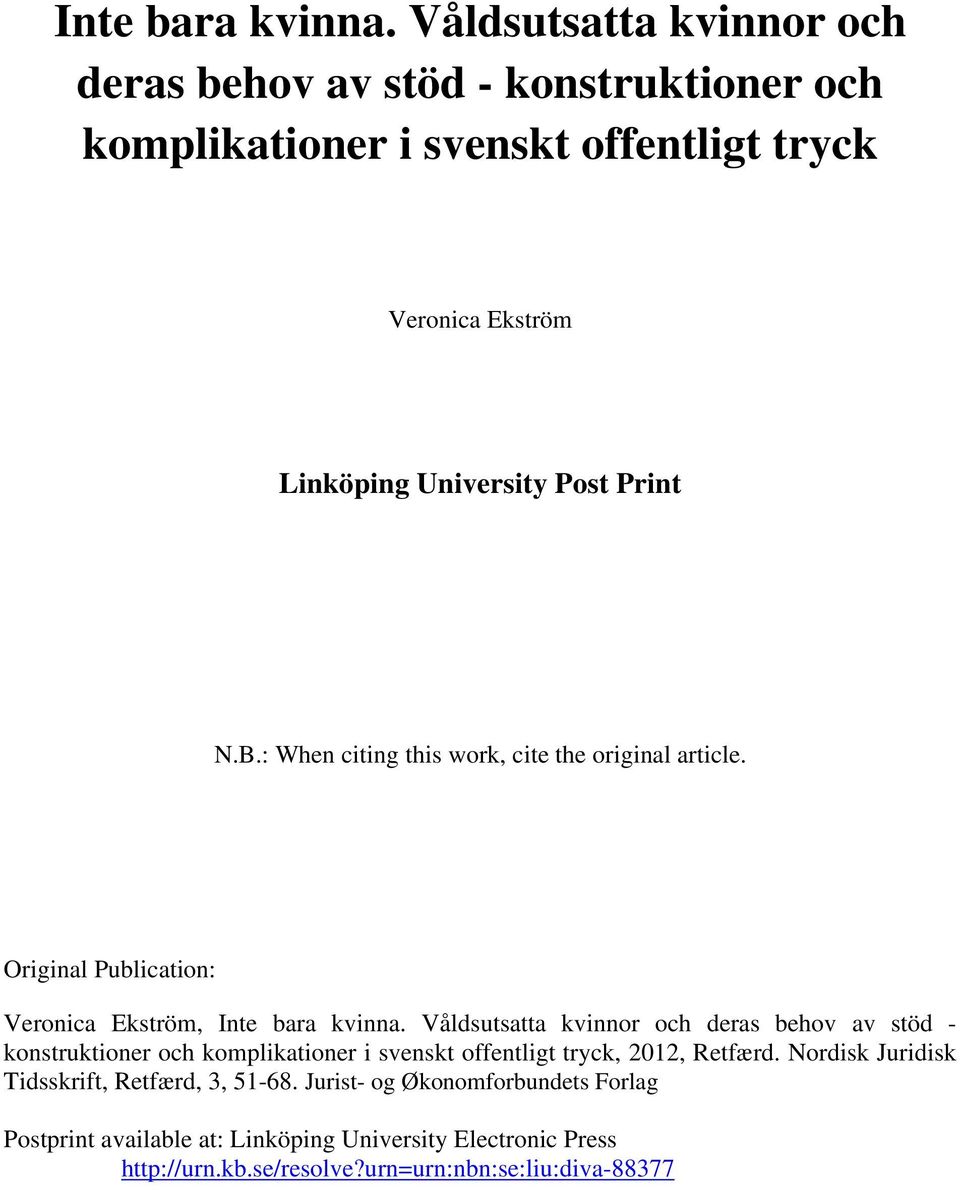 : When citing this work, cite the original article.