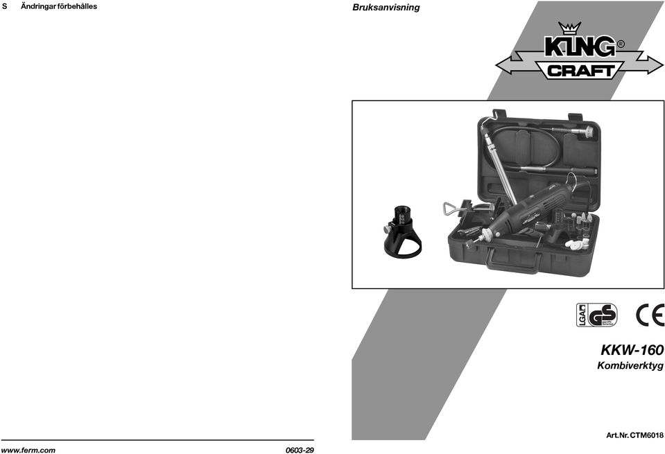 KKW-160 Kombiverktyg