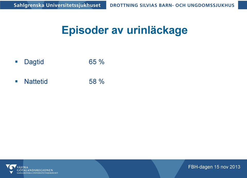 Dagtid 65 %