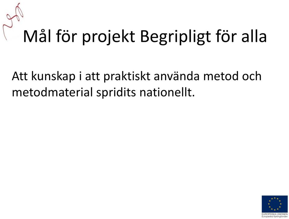 praktiskt använda metod och