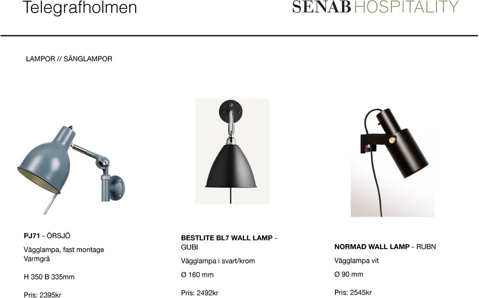 WALL LAMP - GUBI Vägglampa i svart/krom Ø 160 mm Pris: