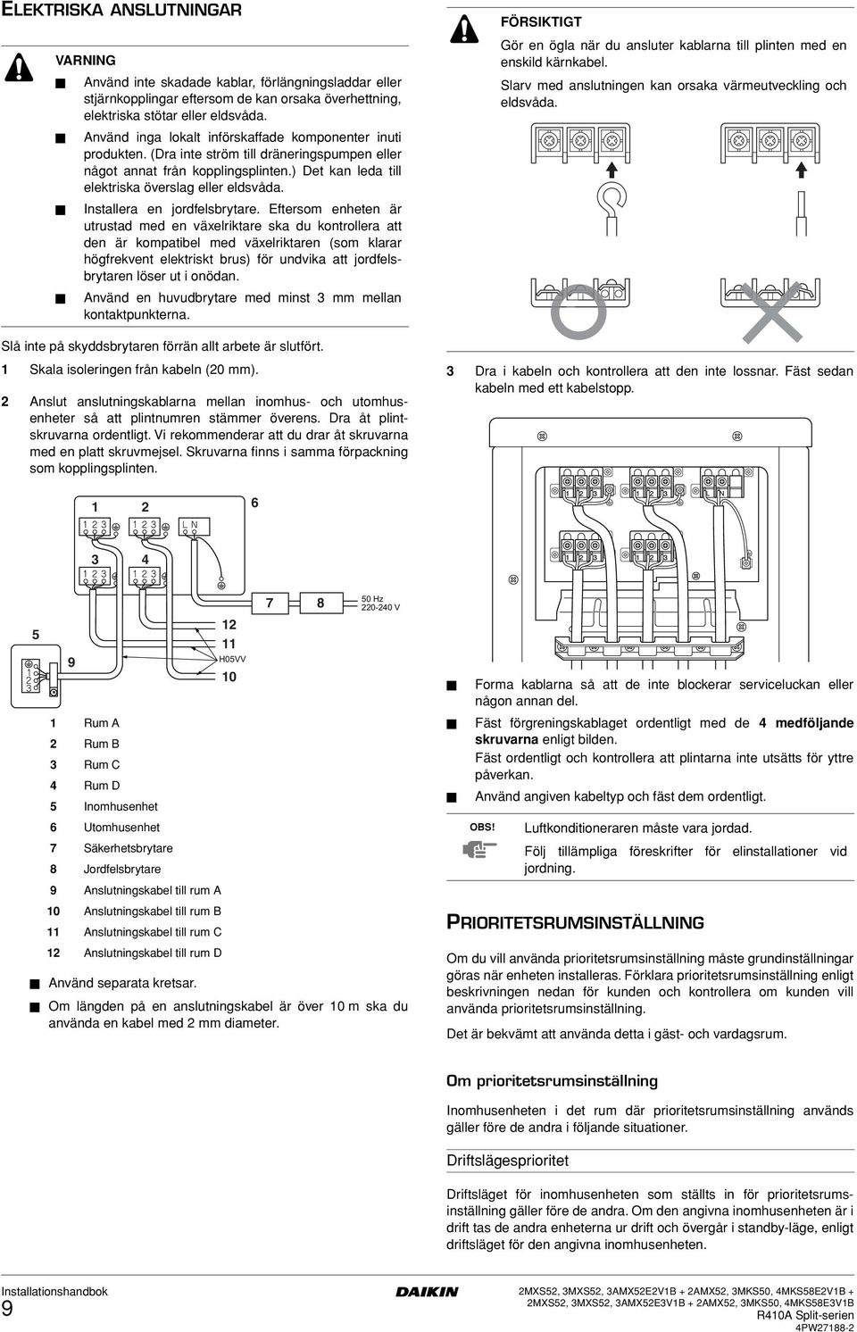 Installera en jordfelsbrytare.