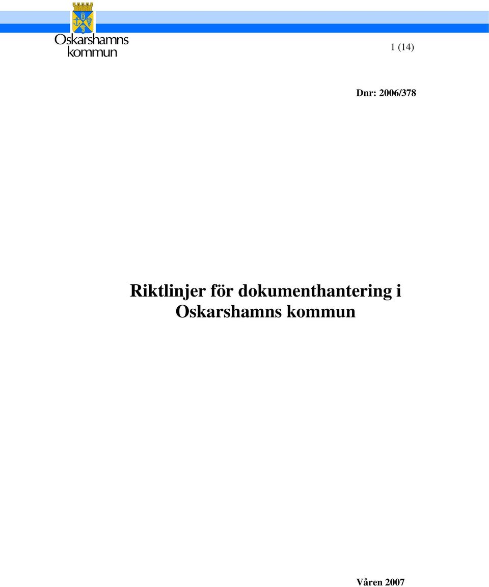 dokumenthantering i