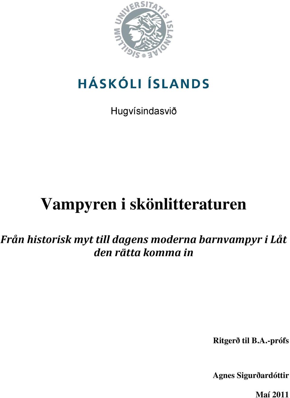 barnvampyr i Låt den rätta komma in