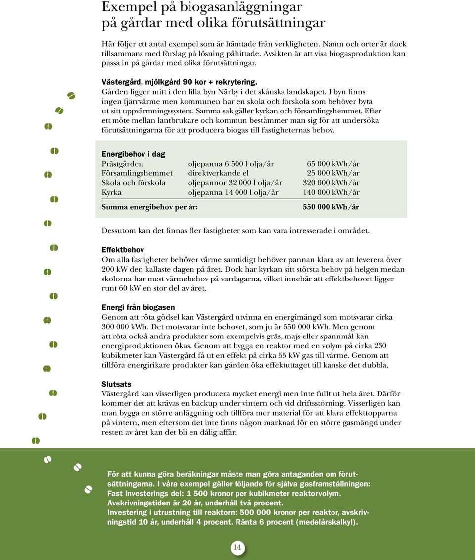 I byn finns ingen fjärrvärme men kommunen har en skola och förskola som behöver byta ut sitt uppvärmningssystem. Samma sak gäller kyrkan och församlingshemmet.