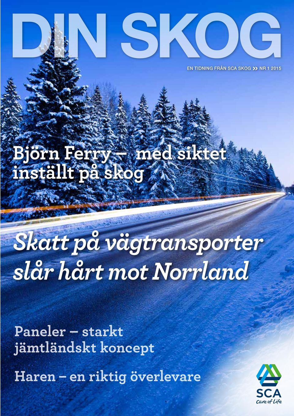 vägtransporter slår hårt mot Norrland Paneler