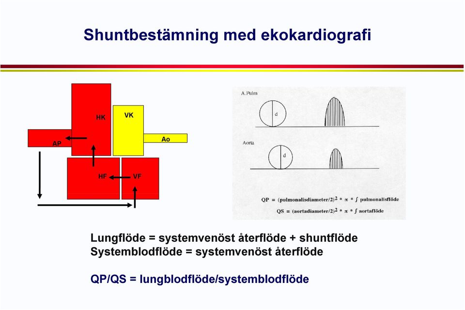 + shuntflöde Systemblodflöde = systemvenöst