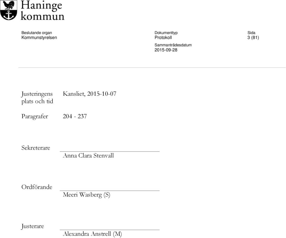 204-237 Sekreterare Anna Clara Stenvall