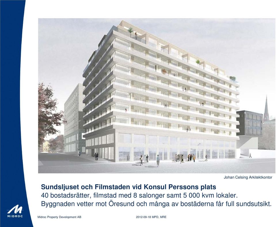 med 8 salonger samt 5 000 kvm lokaler.