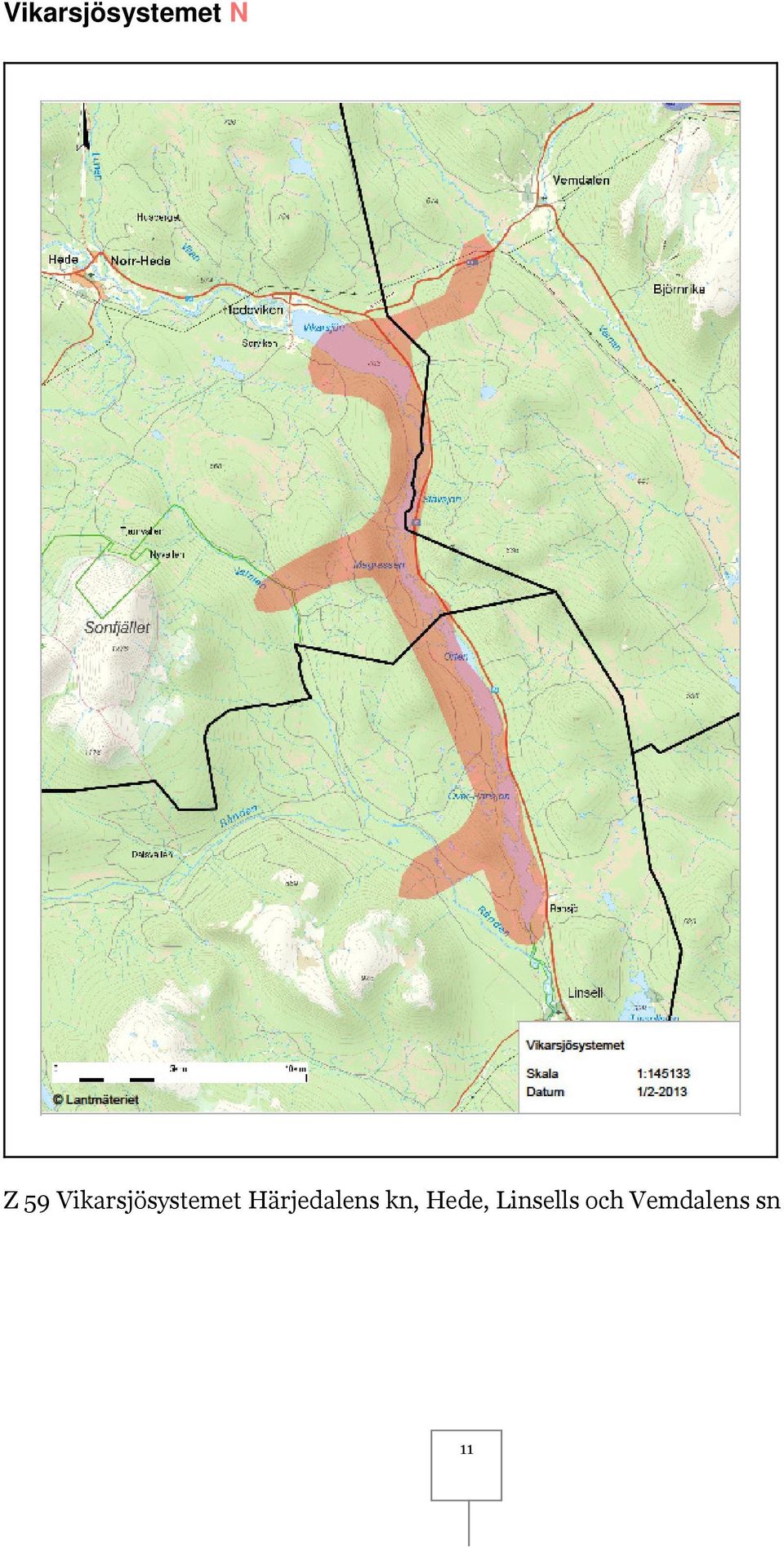 Härjedalens kn, Hede,