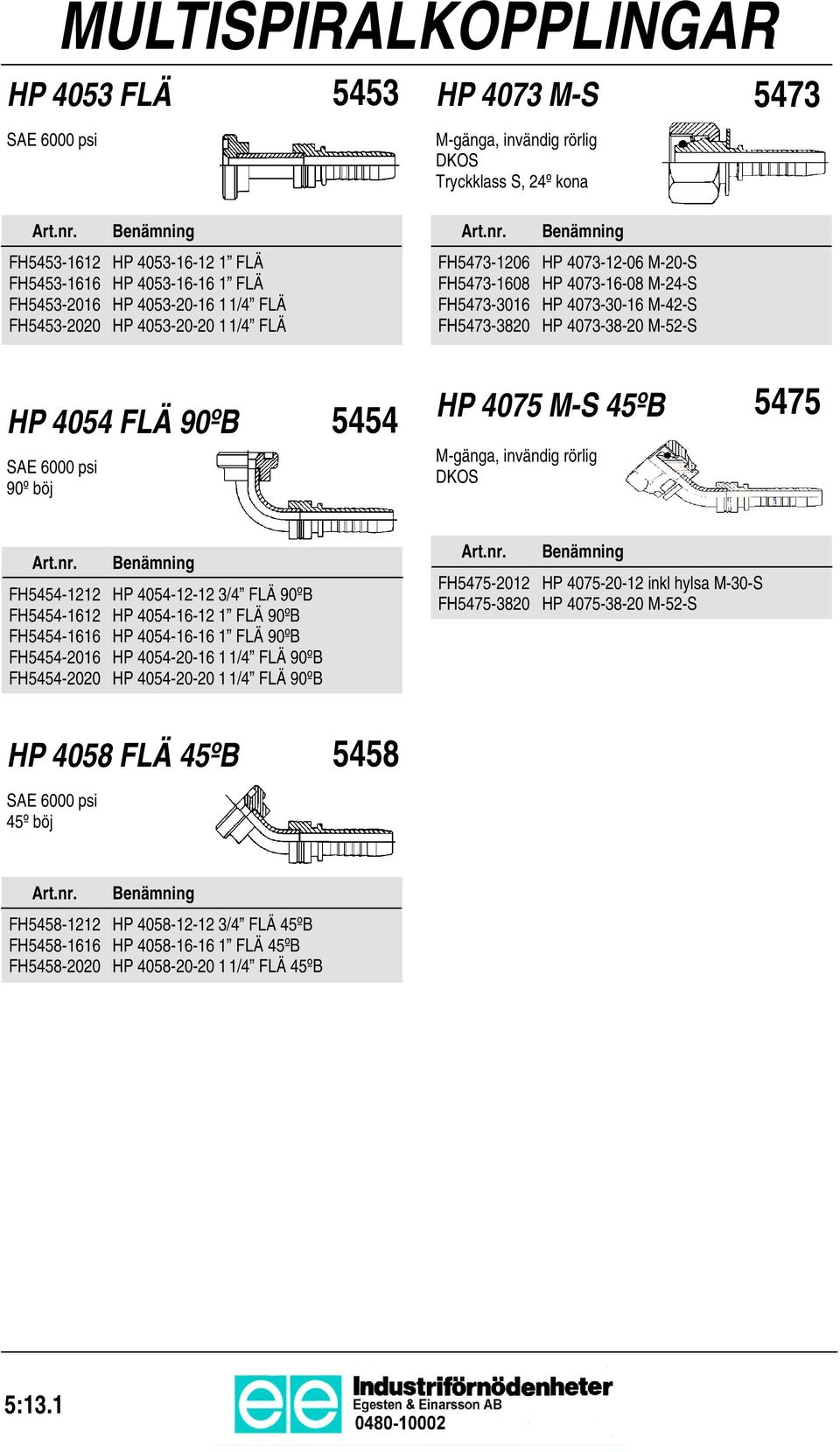 4054 FLÄ 90ºB 5454 HP 4075 M-S 45ºB 5475 SAE 6000 psi 90º böj M-gänga, invändig rörlig DKOS FH5454-1212 FH5454-1612 FH5454-1616 FH5454-2016 FH5454-2020 HP 4054-12-12 3/4 FLÄ 90ºB HP 4054-16-12 1 FLÄ