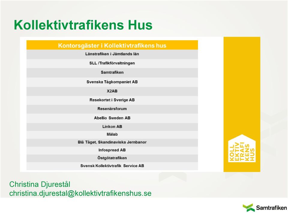 Djurestål christina.