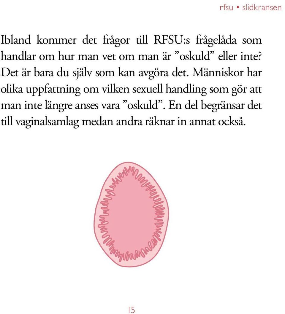 Människor har olika uppfattning om vilken sexuell handling som gör att man inte