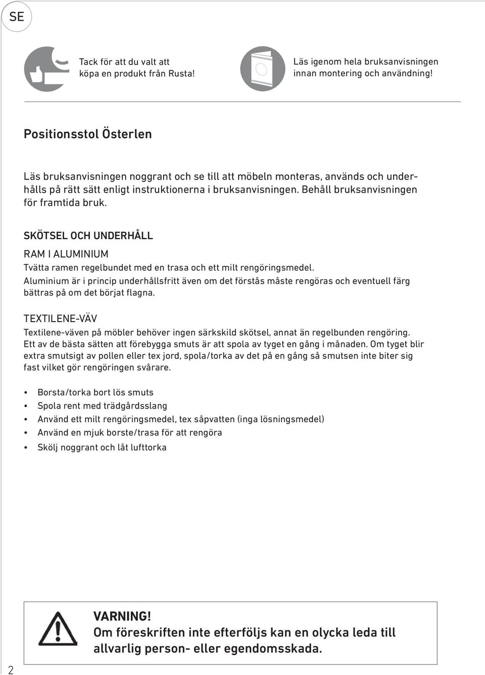 Positionsstol Österlen - PDF Free Download