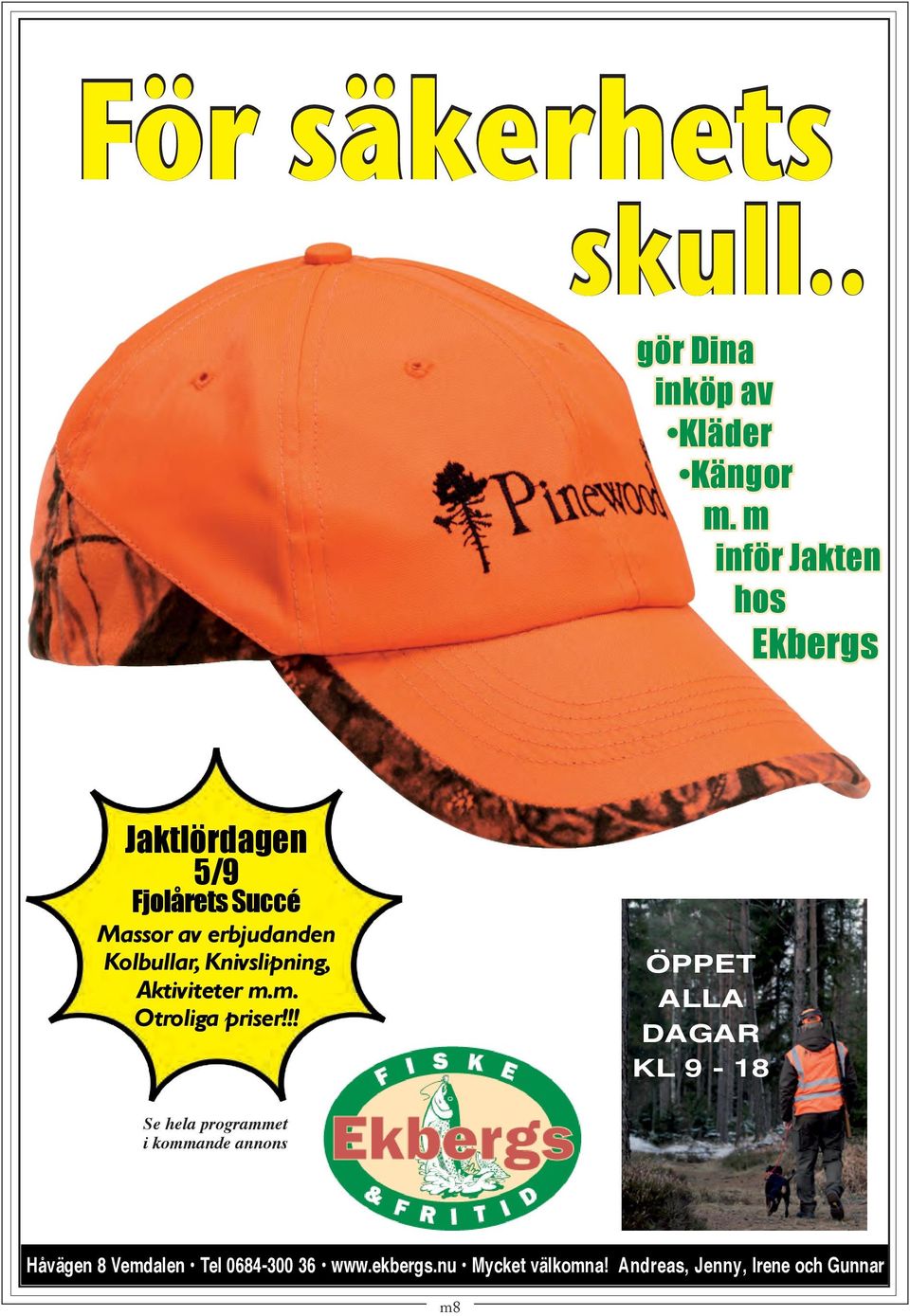 Kolbullar, Knivslipning, Aktiviteter m.m. Otroliga priser!