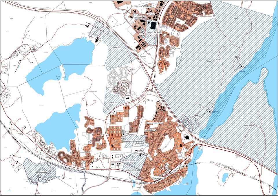 Ringvägen del 2 Rankhus Norra Stäksön KUNGSÄNGENS- KUNGSÄNGENS- KUNGSÄNGENS- ÅLSTA ÖRÅKER ÅLSTA ASPVIK LEJONDAL RASKEBODA KUNGSÄNGENS KYRKBY KUNGSÄNGENS-TIBBLE KUNGSÄNGENS-TIBBLE