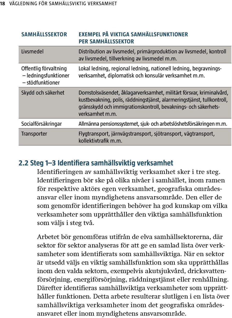 m. Domstolsväsendet, åklagarverksamhet, militärt försvar, kriminalvård, kustbevakning, polis, räddningstjänst, alarmeringstjänst, tullkontroll, gränsskydd och immigrationskontroll, bevaknings- och