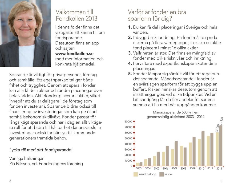 Genom att spara i fonder kan alla få del i aktier och andra placeringar över hela världen. Aktiefonder placerar i aktier, vilket innebär att du är delägare i de företag som fonden investerar i.