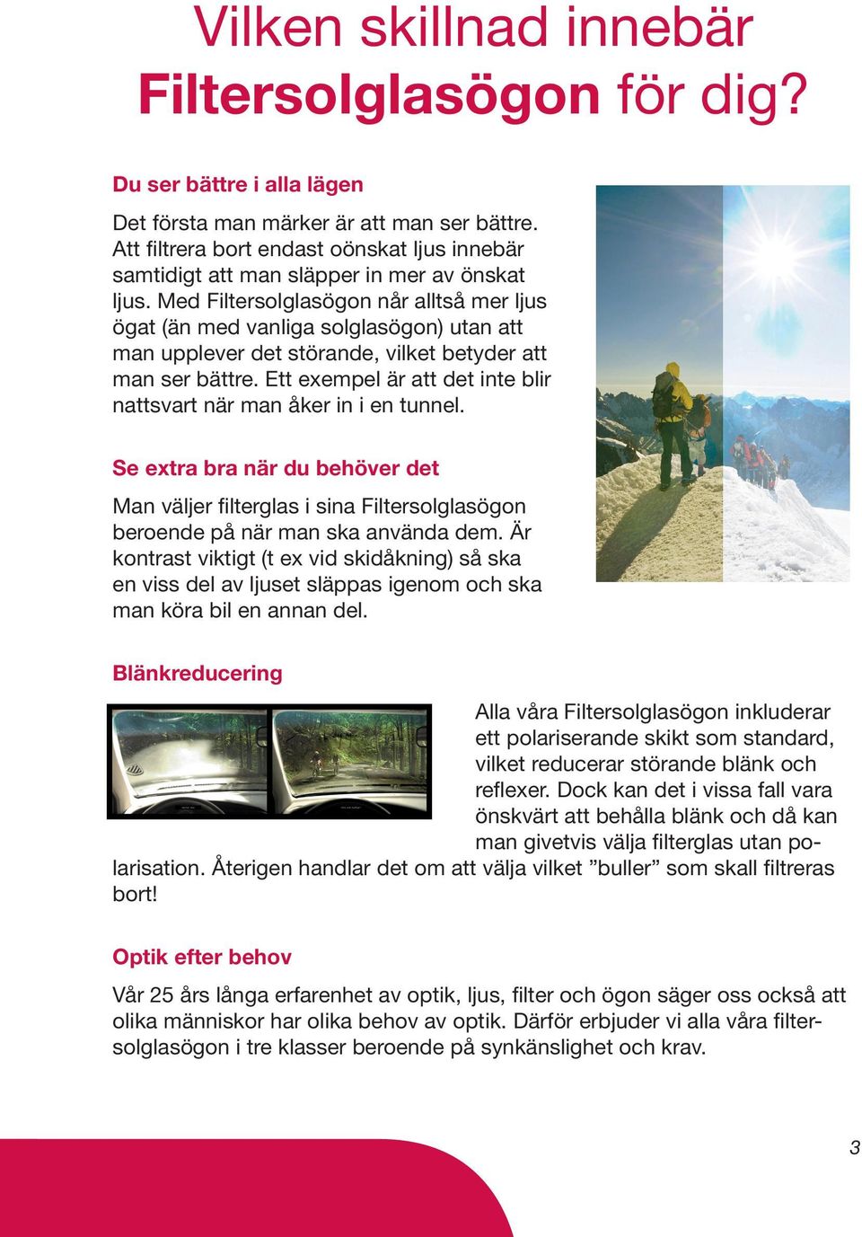 Filtersolglasögon från Multilens - PDF Gratis nedladdning