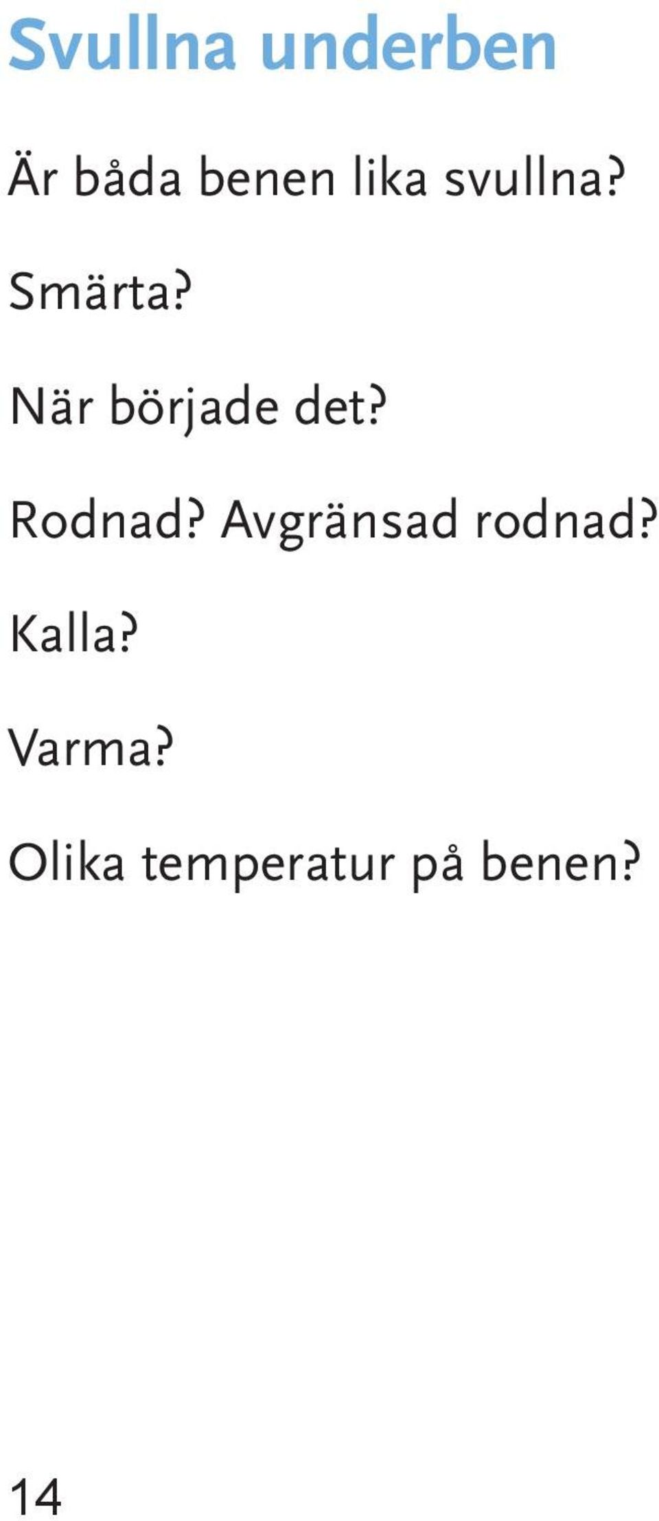 När började det? Rodnad?