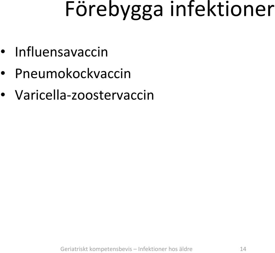 Varicella zoostervaccin