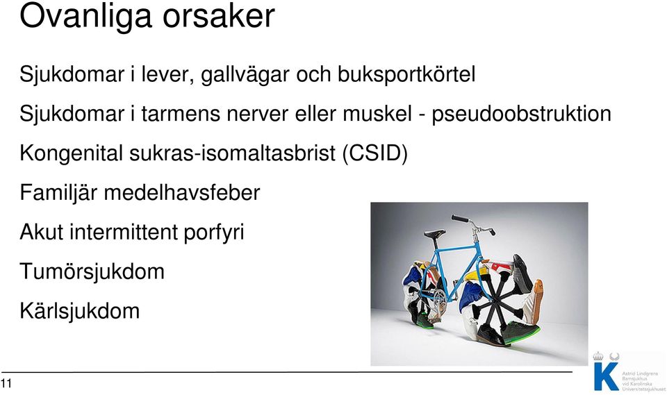 pseudoobstruktion Kongenital sukras-isomaltasbrist (CSID)