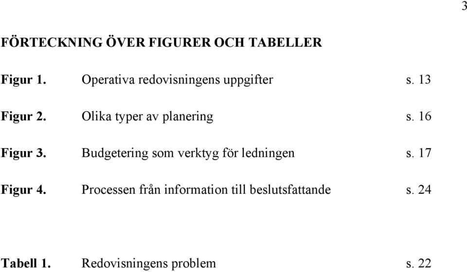 Olika typer av planering s. 16 Figur 3.