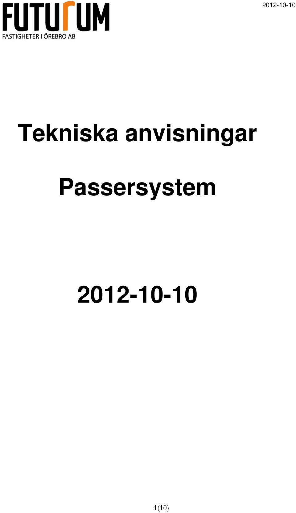 Passersystem