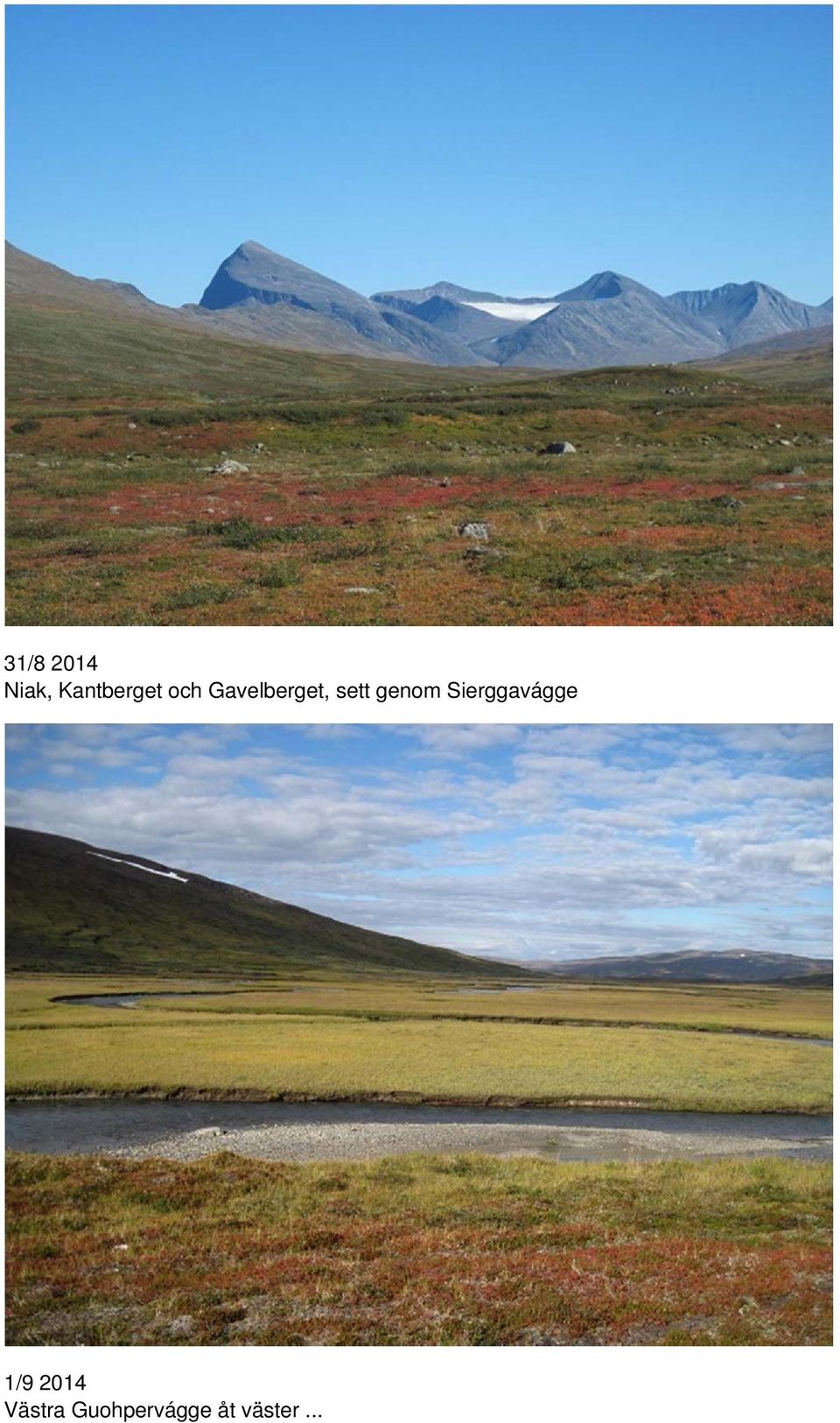 Sierggavágge 1/9 2014