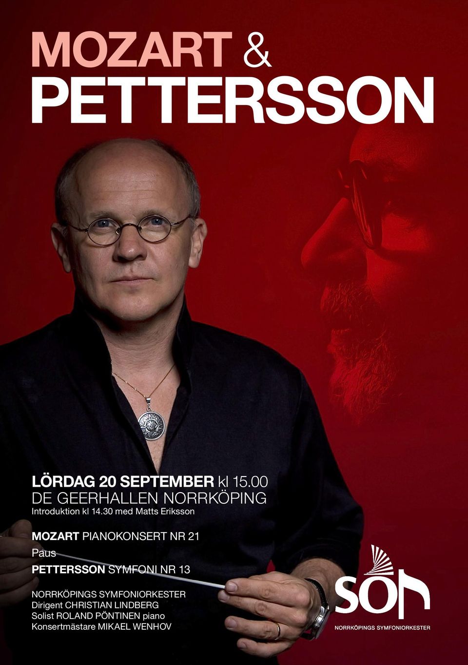 30 med Matts Eriksson MOZART PIANOKONSERT NR 21 Paus PETTERSSON