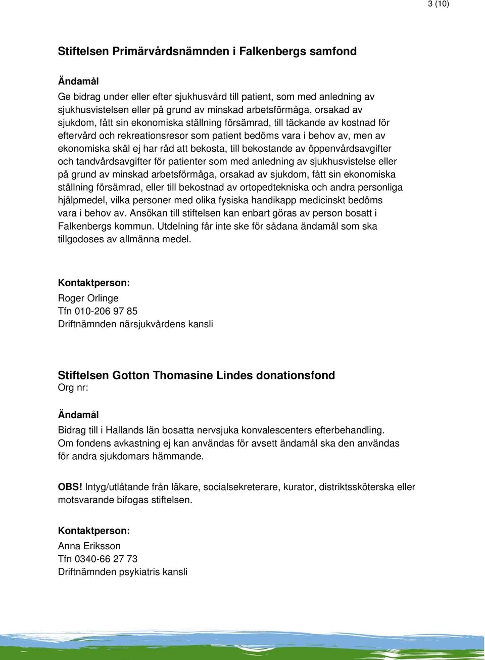 Stiftelsen Ada Anderssons fond - PDF Free Download