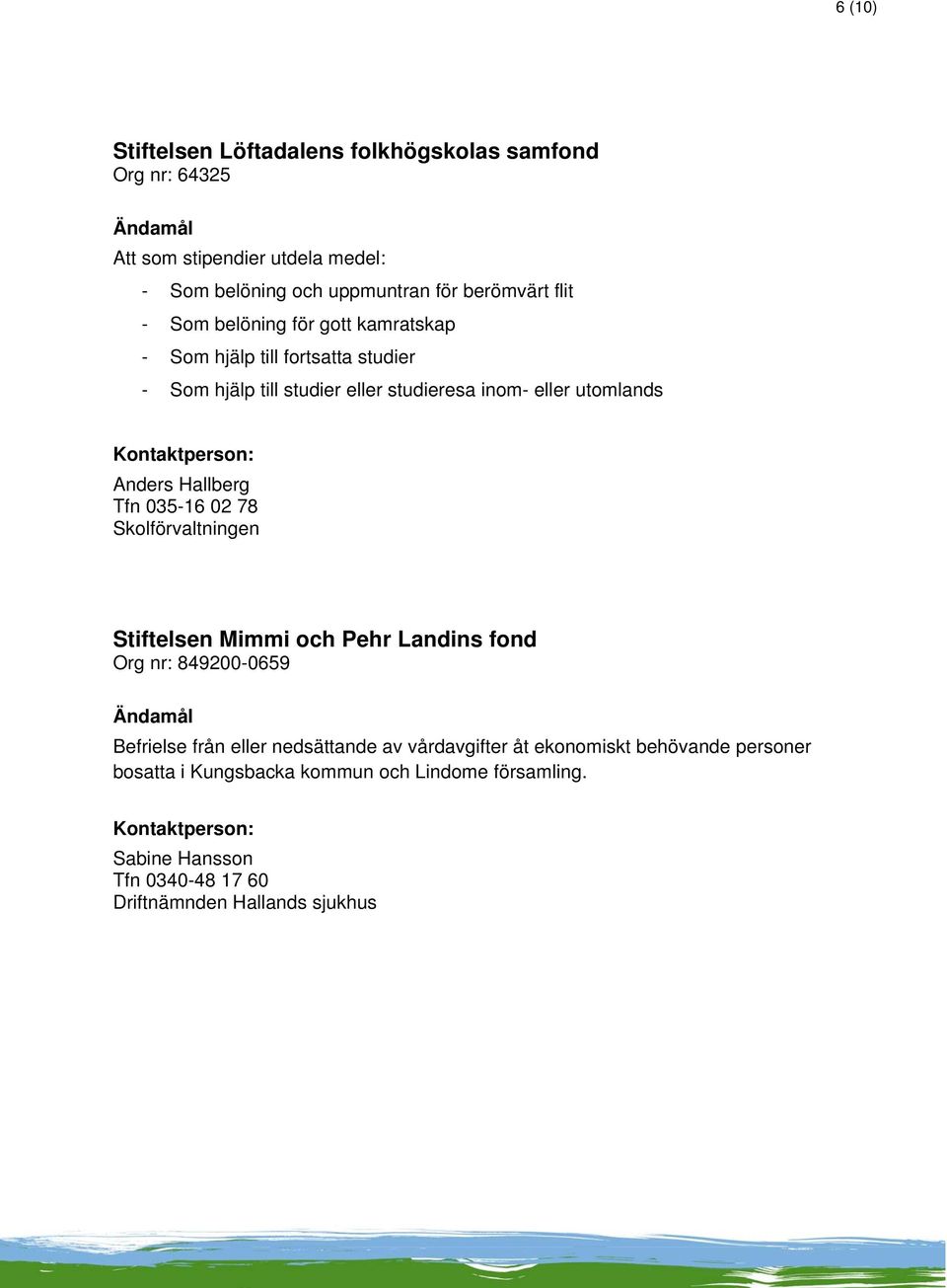 Stiftelsen Ada Anderssons fond - PDF Free Download
