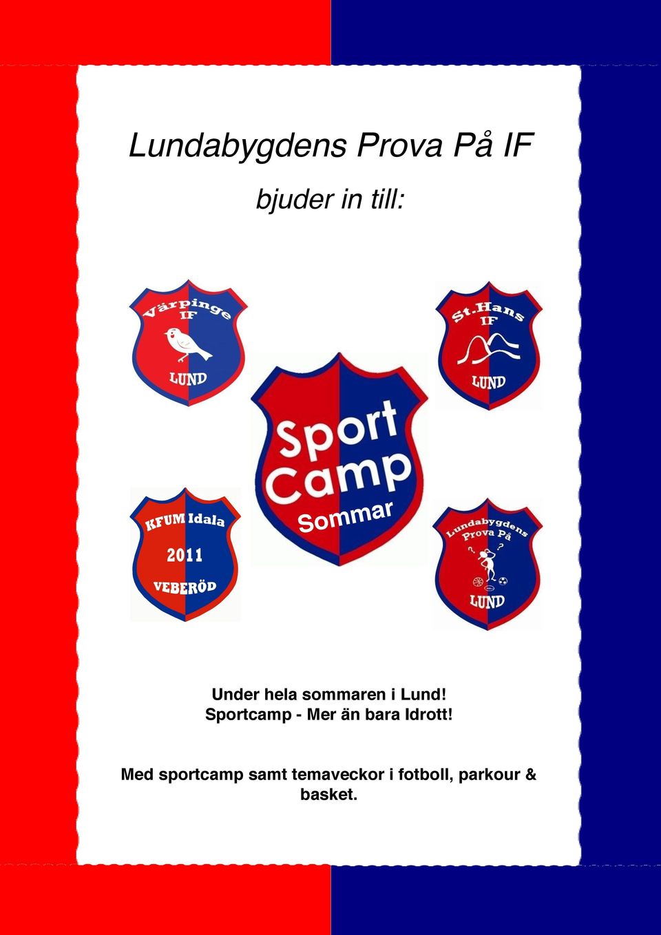 Sportcamp - Mer än bara Idrott!