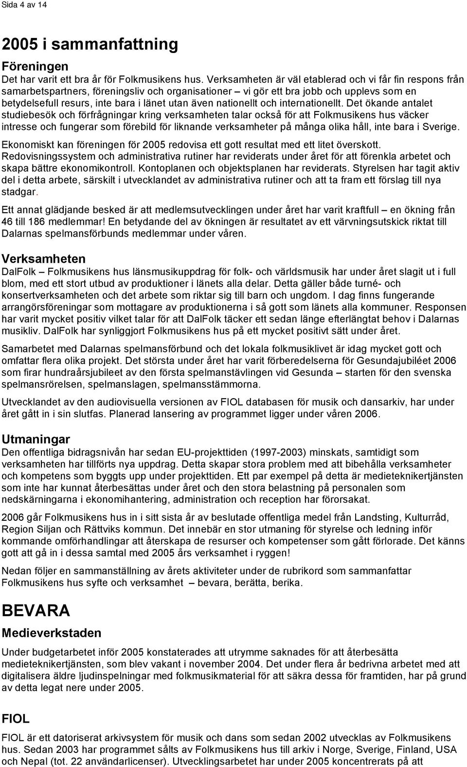 nationellt och internationellt.