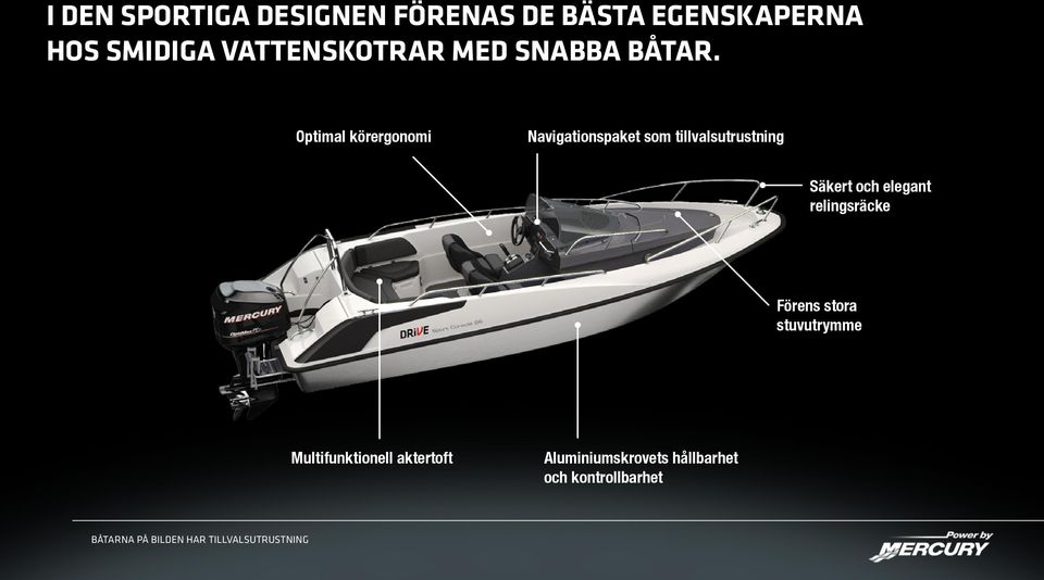 Optimal körergonomi Navigationspaket som tillvalsutrustning Säkert och