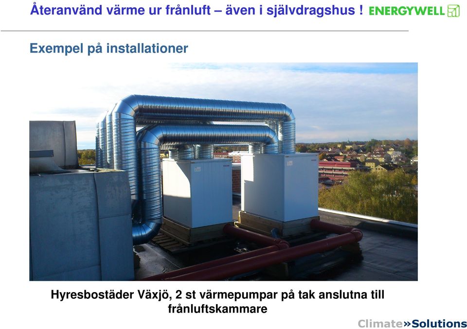 Exempel på installationer