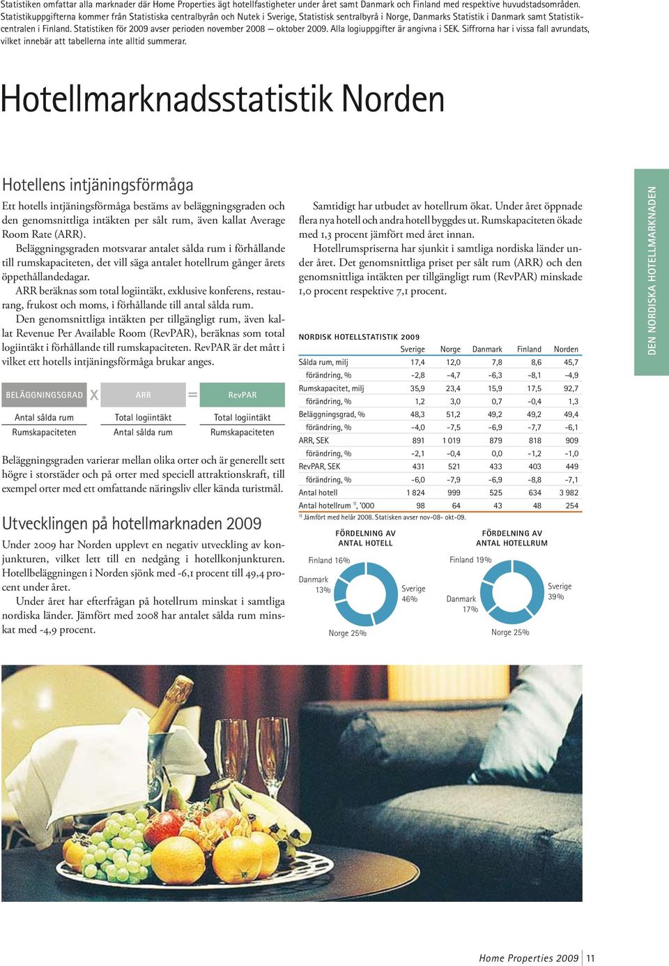 Statistiken för 2009 avser perioden november 2008 oktober 2009. Alla logiuppgifter är angivna i SEK. Siffrorna har i vissa fall avrundats, vilket innebär att tabellerna inte alltid summerar.